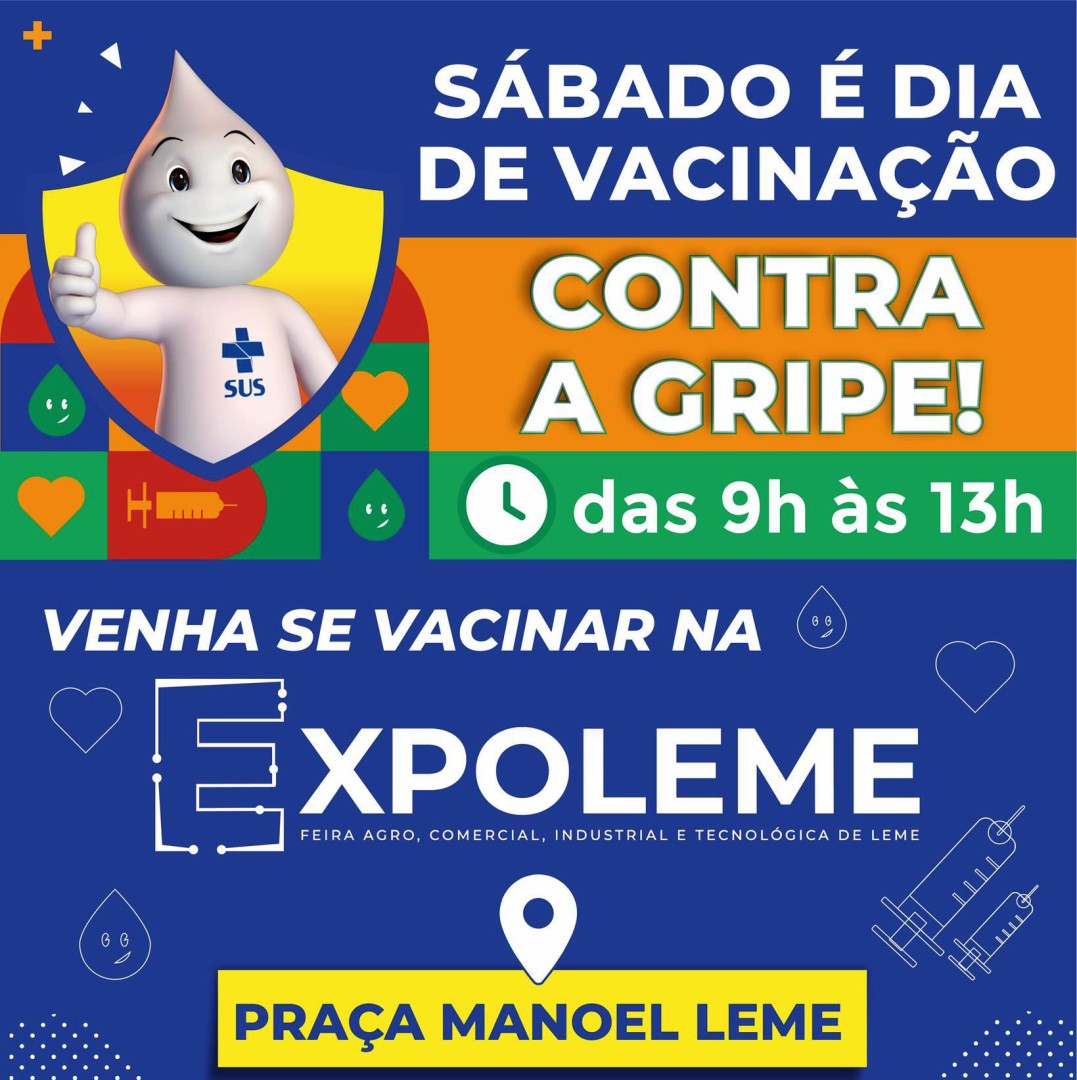 DIA DE VACINAÇÃO CONTRA A GRIPE