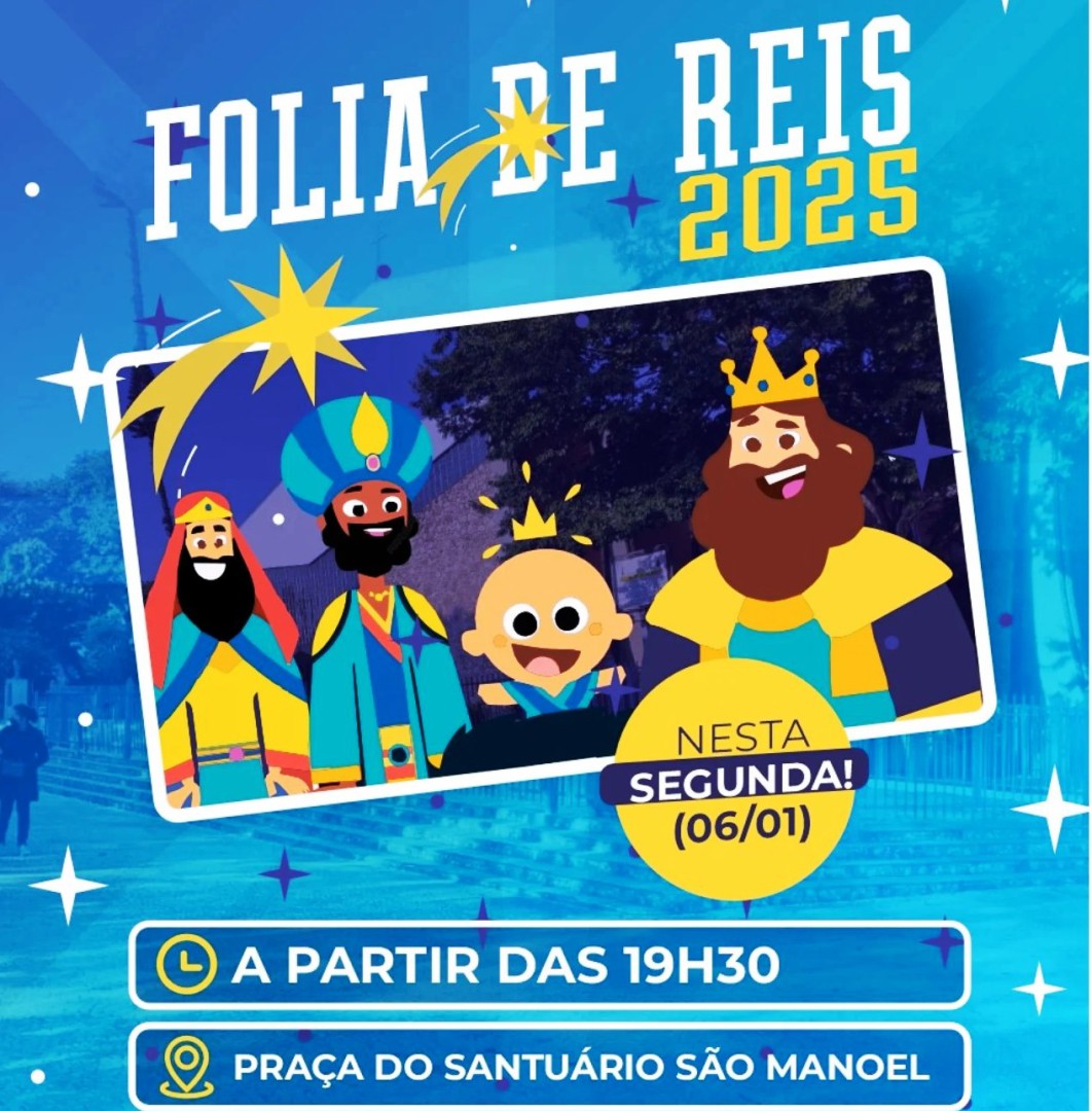 FOLIA DE REIS – 06 DE JANEIRO DE 2025