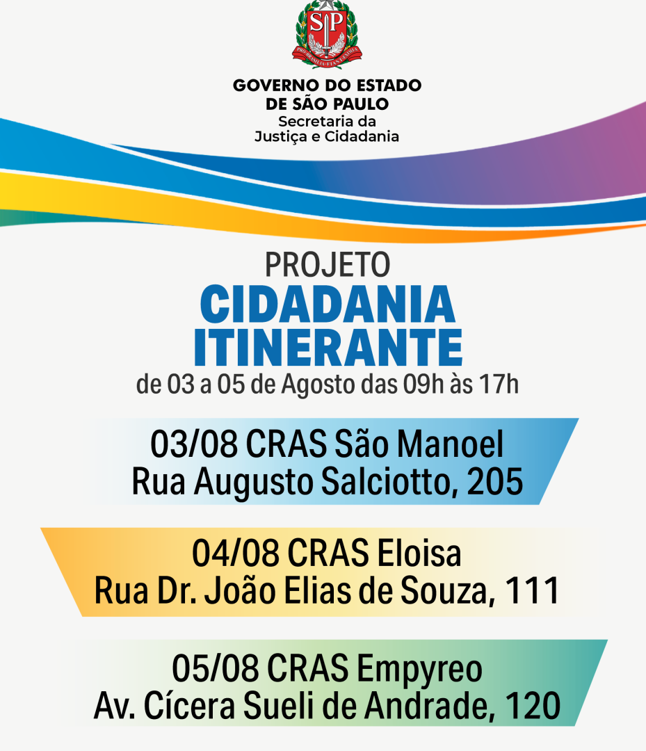 Projeto “Cidadania Itinerante”