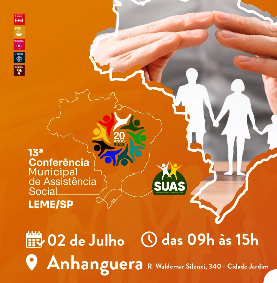 13ª CONFERÊNCIA MUNICIPAL DE ASSISTÊNCIA SOCIAL