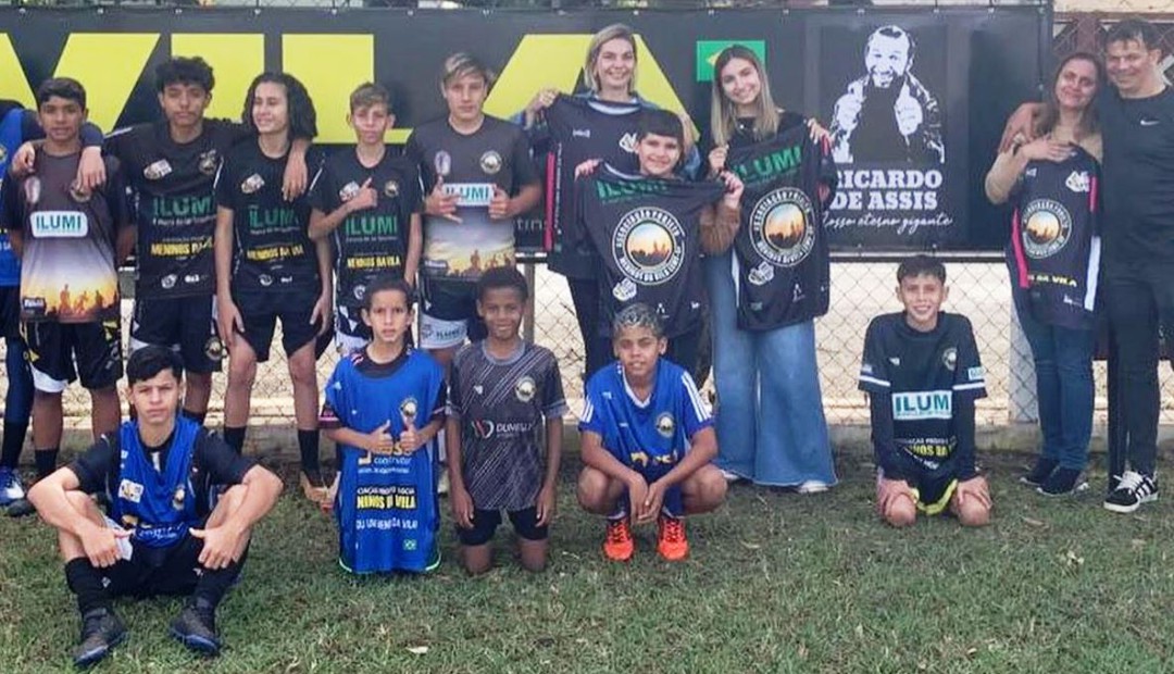 O ETERNO VEREADOR, RICARDINHO É HOMENAGEADO PELO PROJETO MENINOS DA VILA