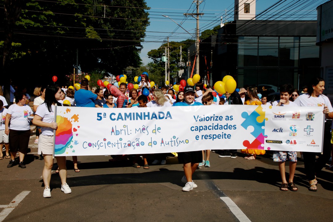 5ª CAMINHADA DE CONSCIENTIZAÇÃO SOBRE O AUTISMO