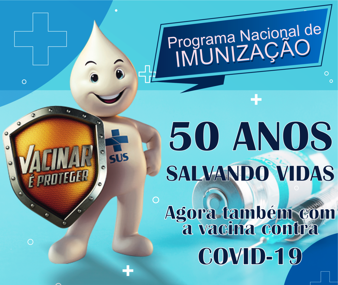 VACINA CONTRA A COVID-19 PASSA A FAZER PARTE DO CALENDÁRIO NACIONAL DE VACINAÇÃO