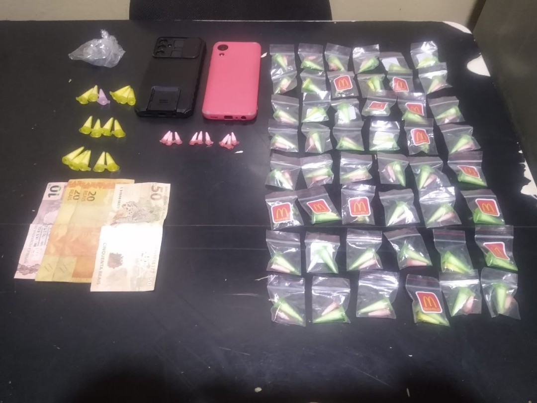 Ato infracional de tráfico de drogas de 11/01/2024