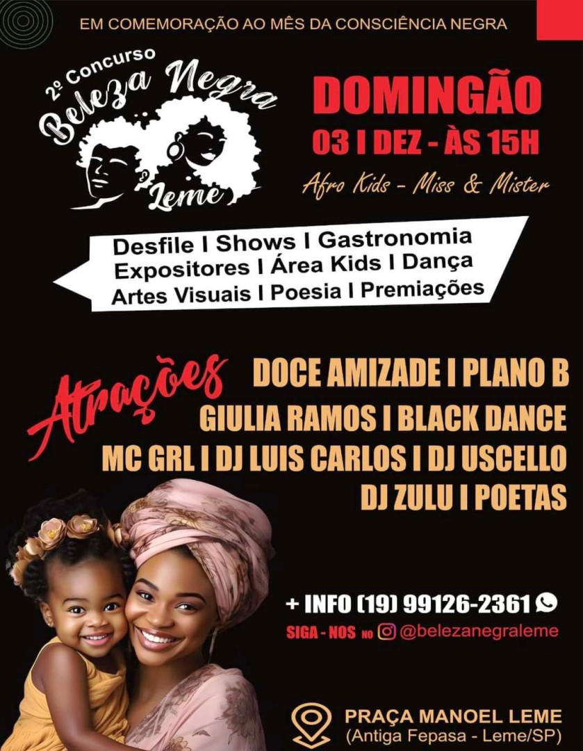 SADS REALIZOU DIVERAS AÇÕES NO MÊS DA CONSCIÊNCIA NEGRA