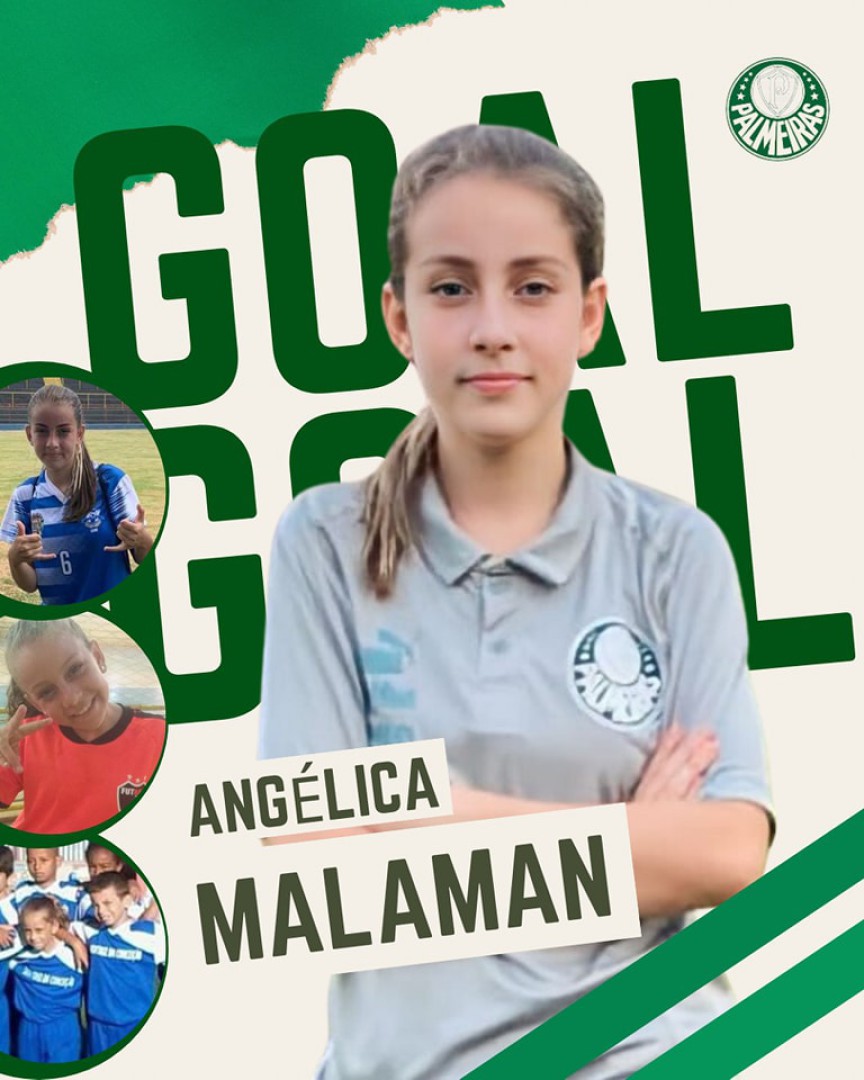Atleta Lemense no Palmeiras Sub-15
