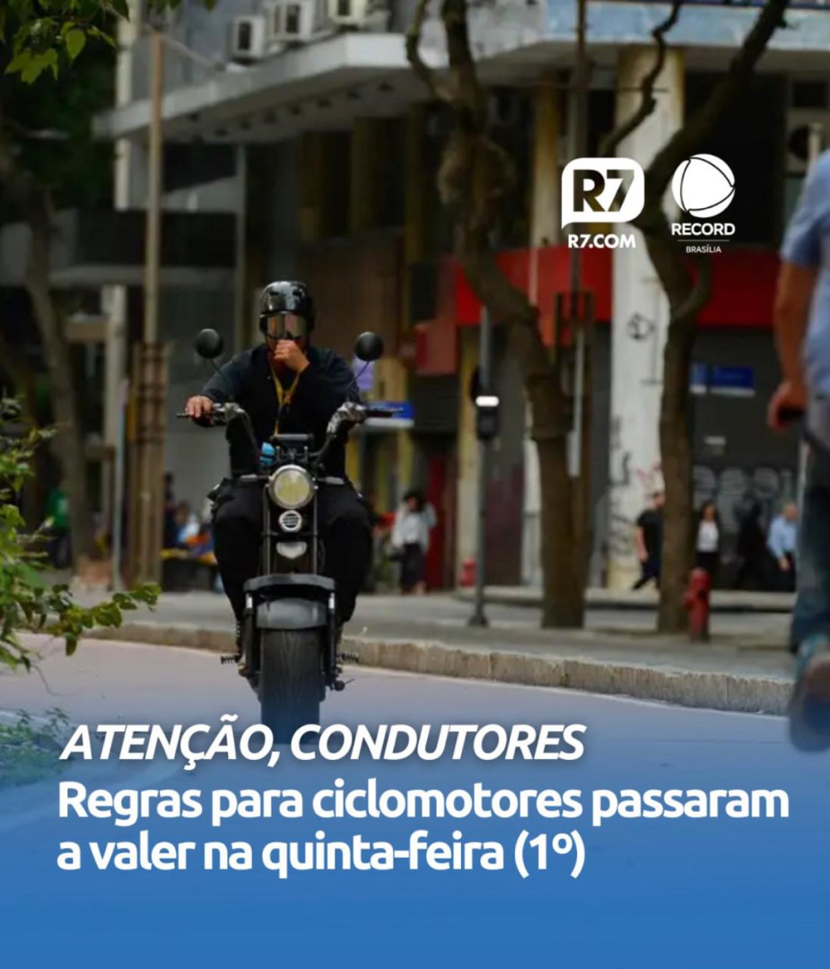 AS NOVAS REGRAS SOBRE O TRÂNSITO DE CICLOMOTORES EM VIA PÚBLICA COMEÇARAM A VALER NA QUINTA-FEIRA, 01 DE JANEIRO DE 2026