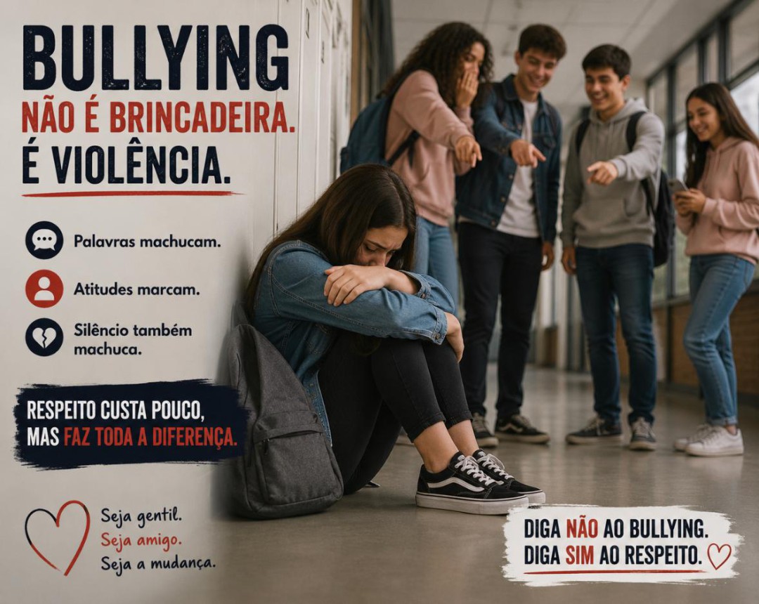VAMOS FALAR SOBRE BULLYING - UMA VIOLÊNCIA SILENCIOSA QUE DEIXA MARCAS PROFUNDAS