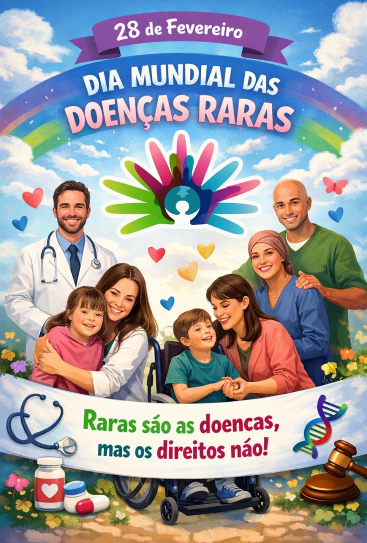 DIA MUNDIAL DAS DOENÇAS RARAS: INFORMAÇÃO, RESPEITO E DIREITOS