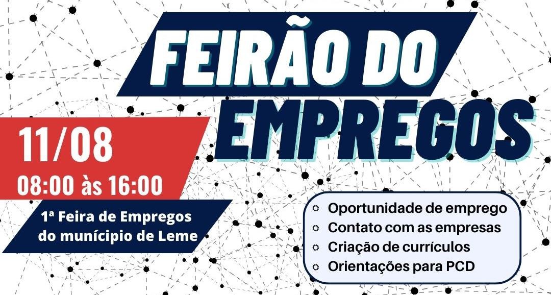 1º Feirão de Empregos
