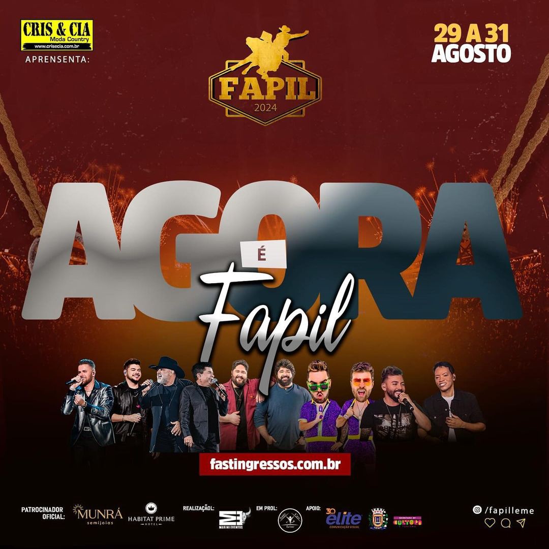 AGORA É FAPIL 2024