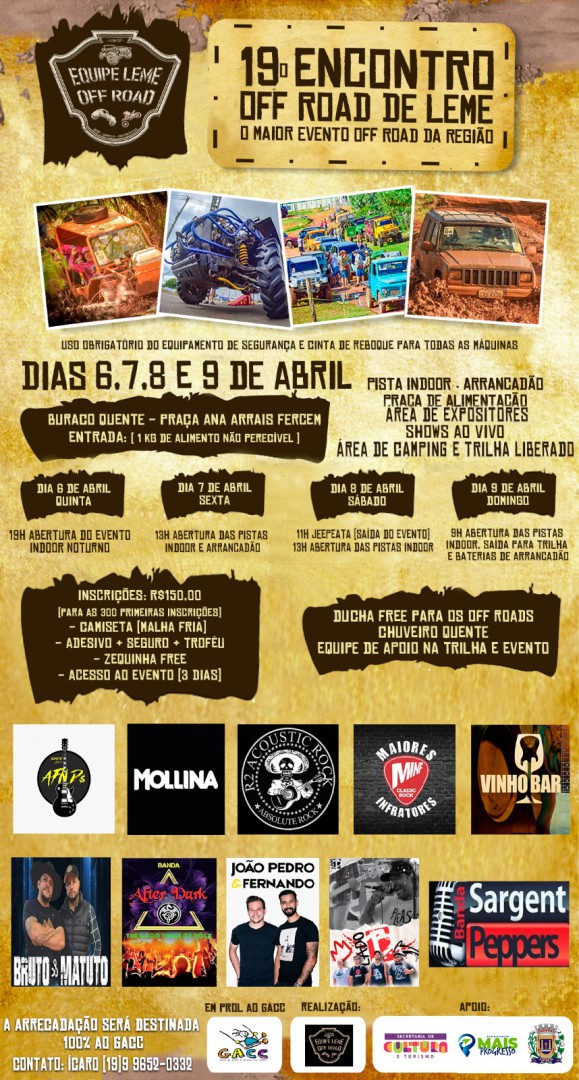 19º Encontro Off Road de Leme