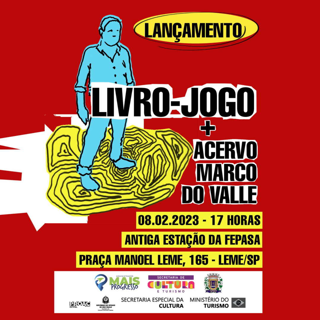 Livro-jogo + Acervo Marco do Valle será lançado em Leme