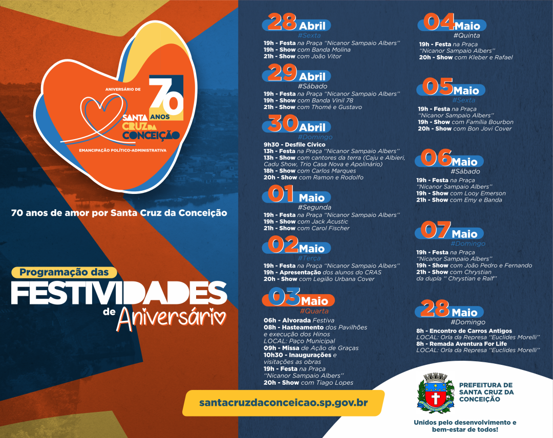 Aniversário de Santa Cruz da Conceição