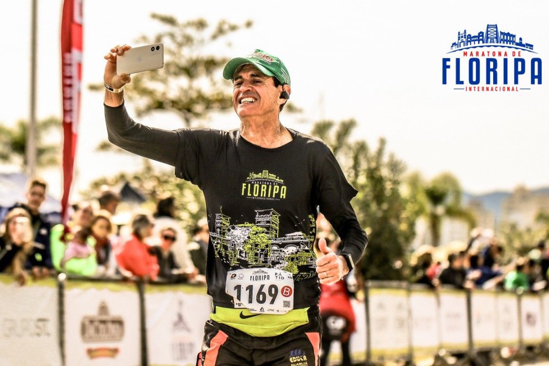 Atleta lemense participou da Maratona Internacional de Florianópolis