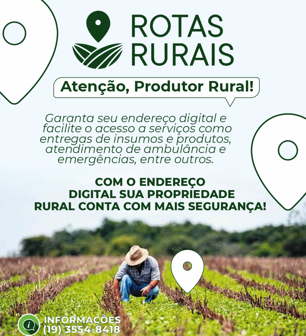 PROGRAMA ROTAS RURAIS 2025 NA CIDADE DE LEME