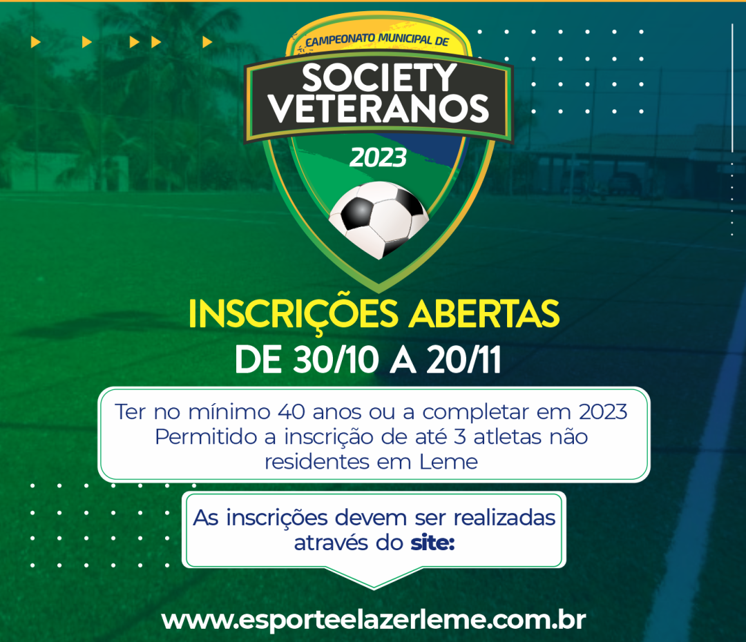 FUTEBOL SOCIETY VETERANOS