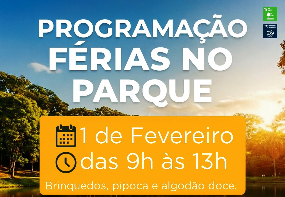 FÉRIAS NO PARQUE: DIVERSÃO, NATUREZA E FAMÍLIA