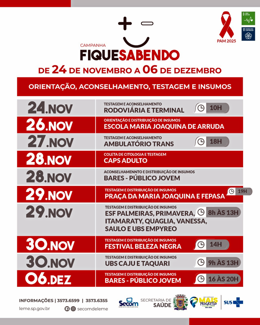 CAMPANHA “FIQUE SABENDO” 2025