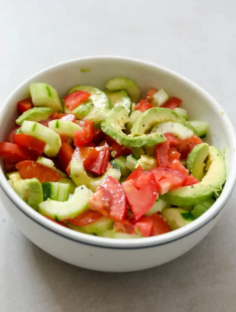 Salada de abacates