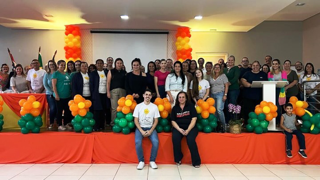 PALESTRA “TODOS CONTRA A PEDOFILIA” É REALIZADA PELA SADS EM APOIO AO MAIO LARANJA