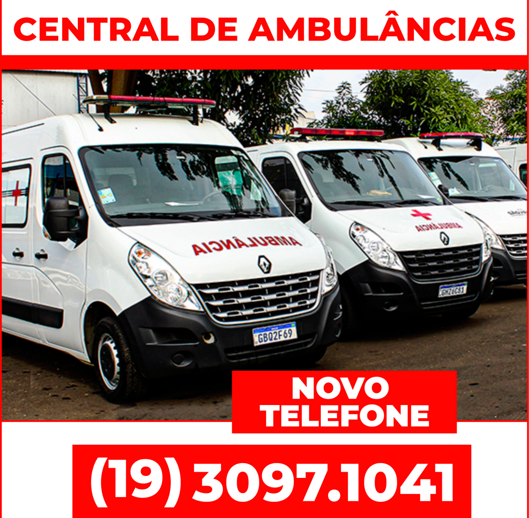 ATENDIMENTOS DA CENTRAL DE AMBULÂNCIA