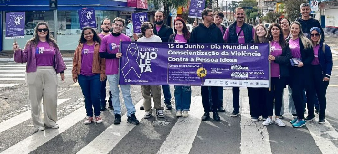 CAMPANHA DE COMBATE E ENFRENTAMENTO À VIOLÊNCIA CONTRA A PESSOA IDOSA - AÇÃO DE  15 DE JUNHO
