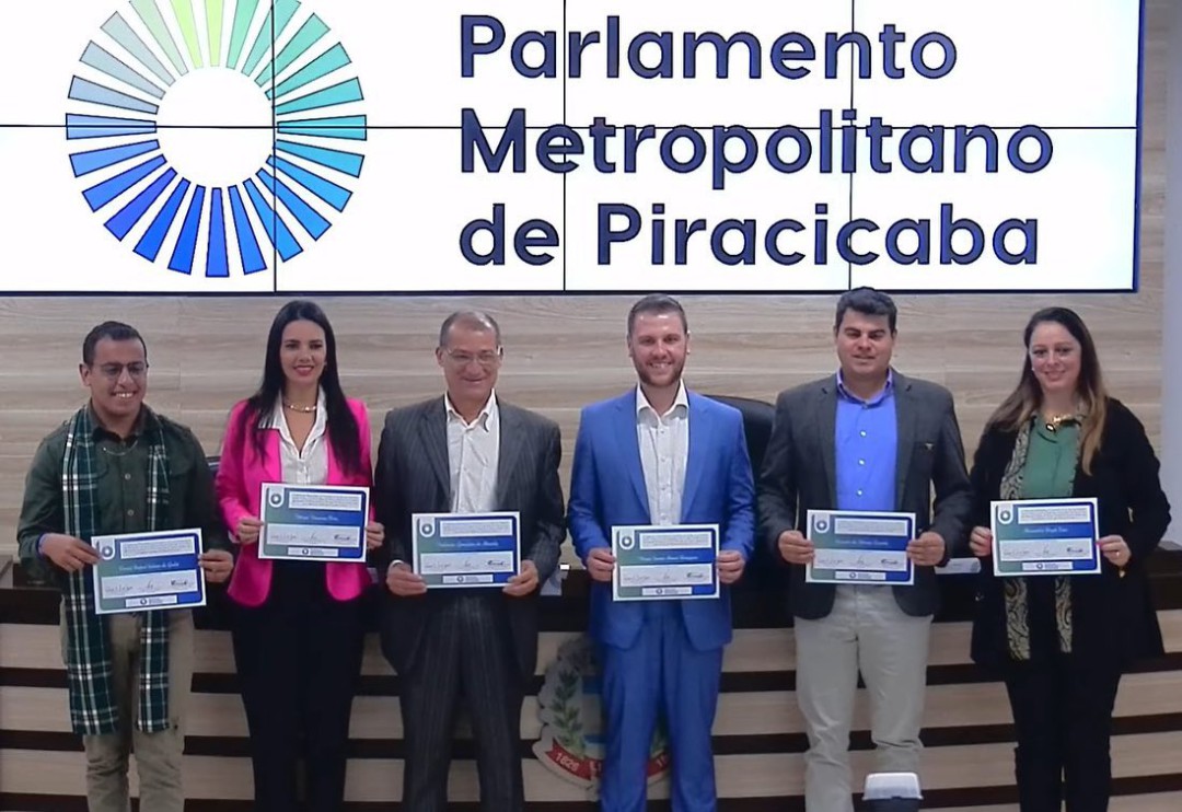 Parlamento Metropolitano de Piracicaba realiza cerimônia de posse na Câmara de Limeira.