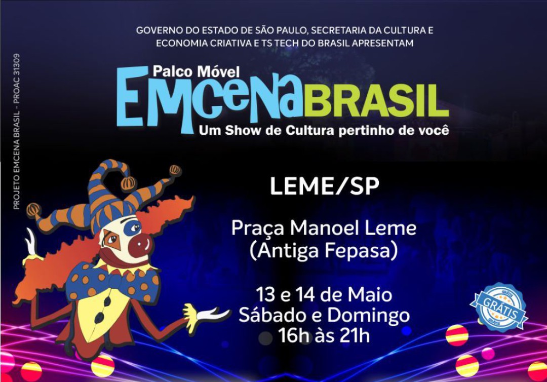 Palco Móvel Emcena Brasil