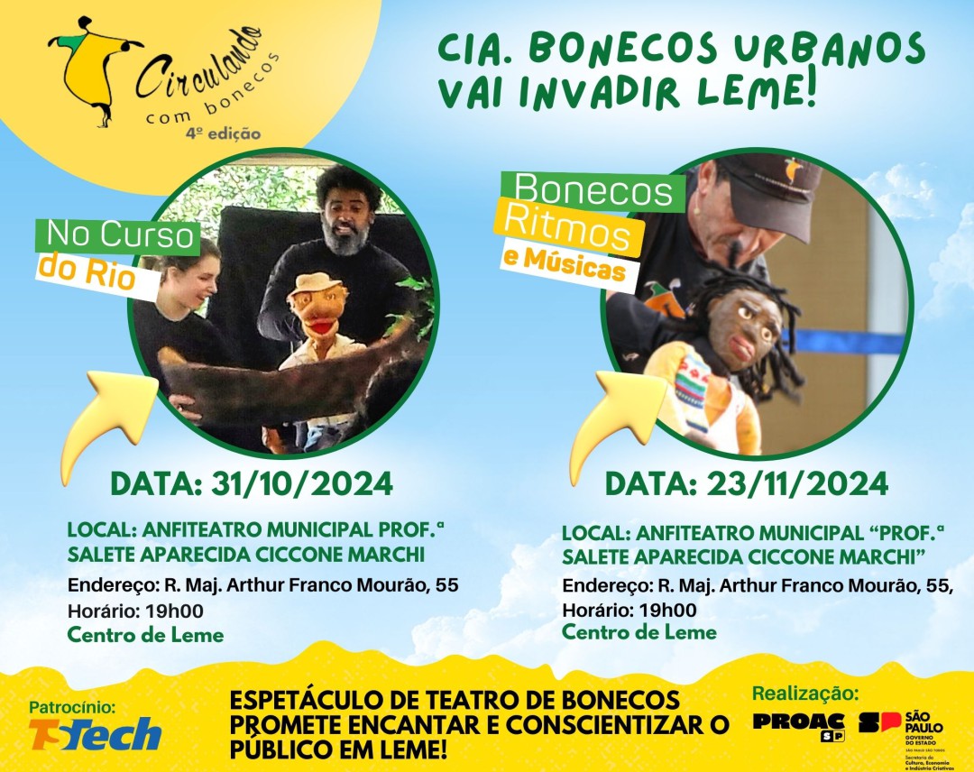 PROJETO CIRCULANDO COM BONECOS 4ª EDIÇÃO