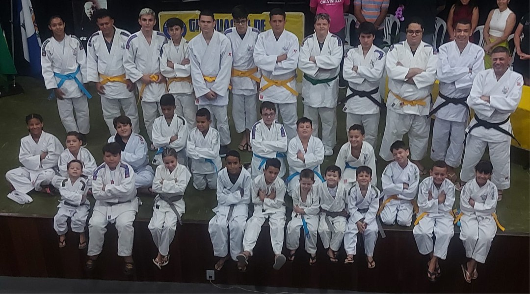 Cerimônia de Graduação da Escola de Judô Lemense