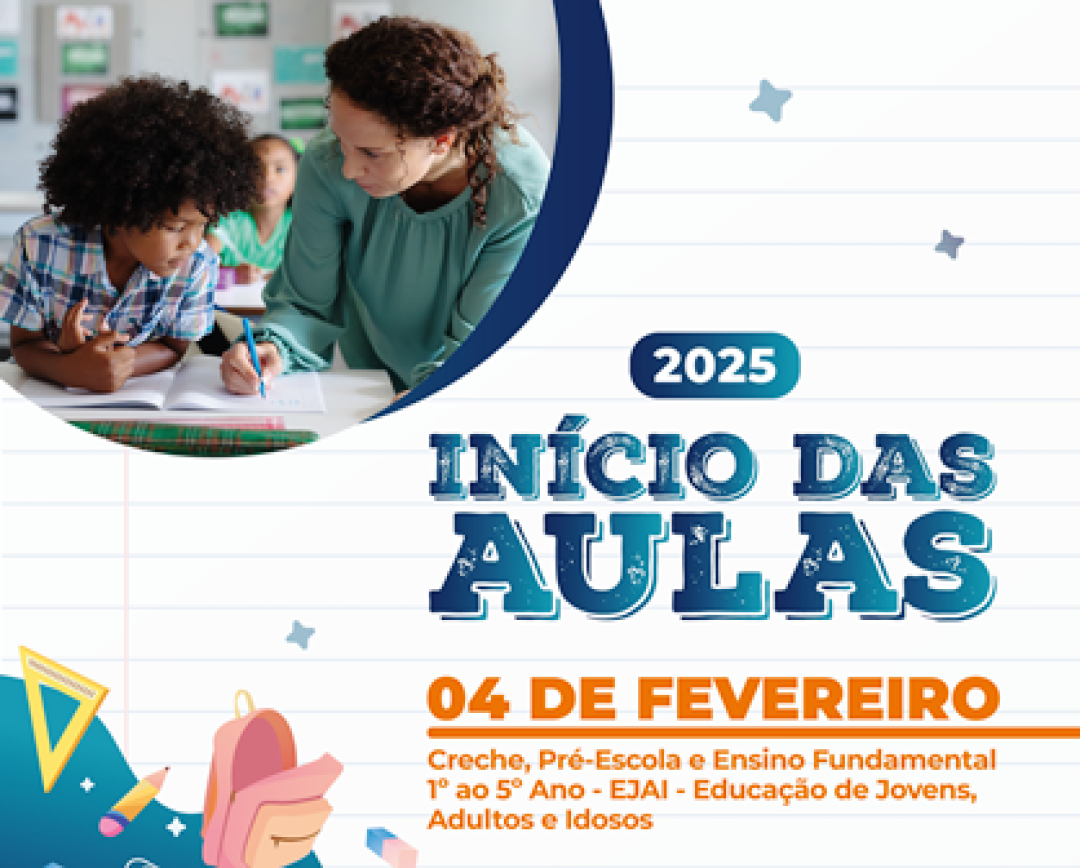 VOLTA ÀS AULAS – 04 DE FEVEREIRO