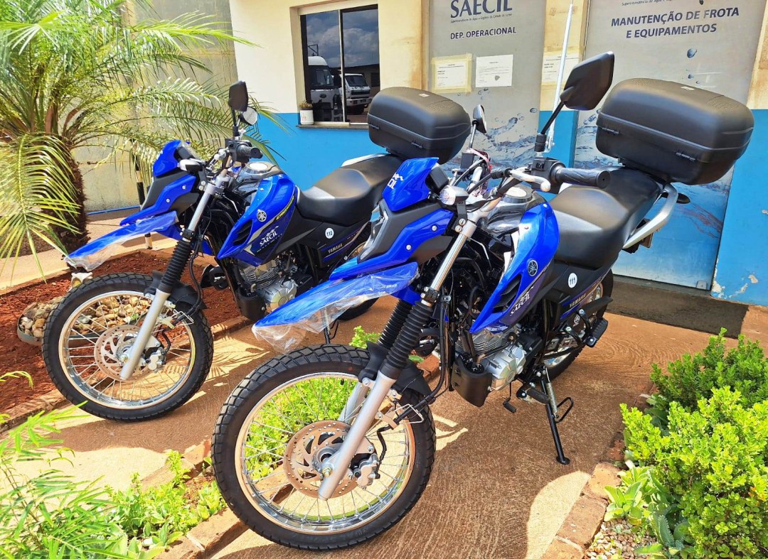 AMPLIAÇÃO DA FROTA: SAECIL ADQUIRE DUAS NOVAS MOTOS PARA ATUAÇÃO NA ZONA RURAL