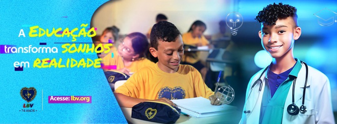 Investir em Educação. É assim que alimentamos sonhos