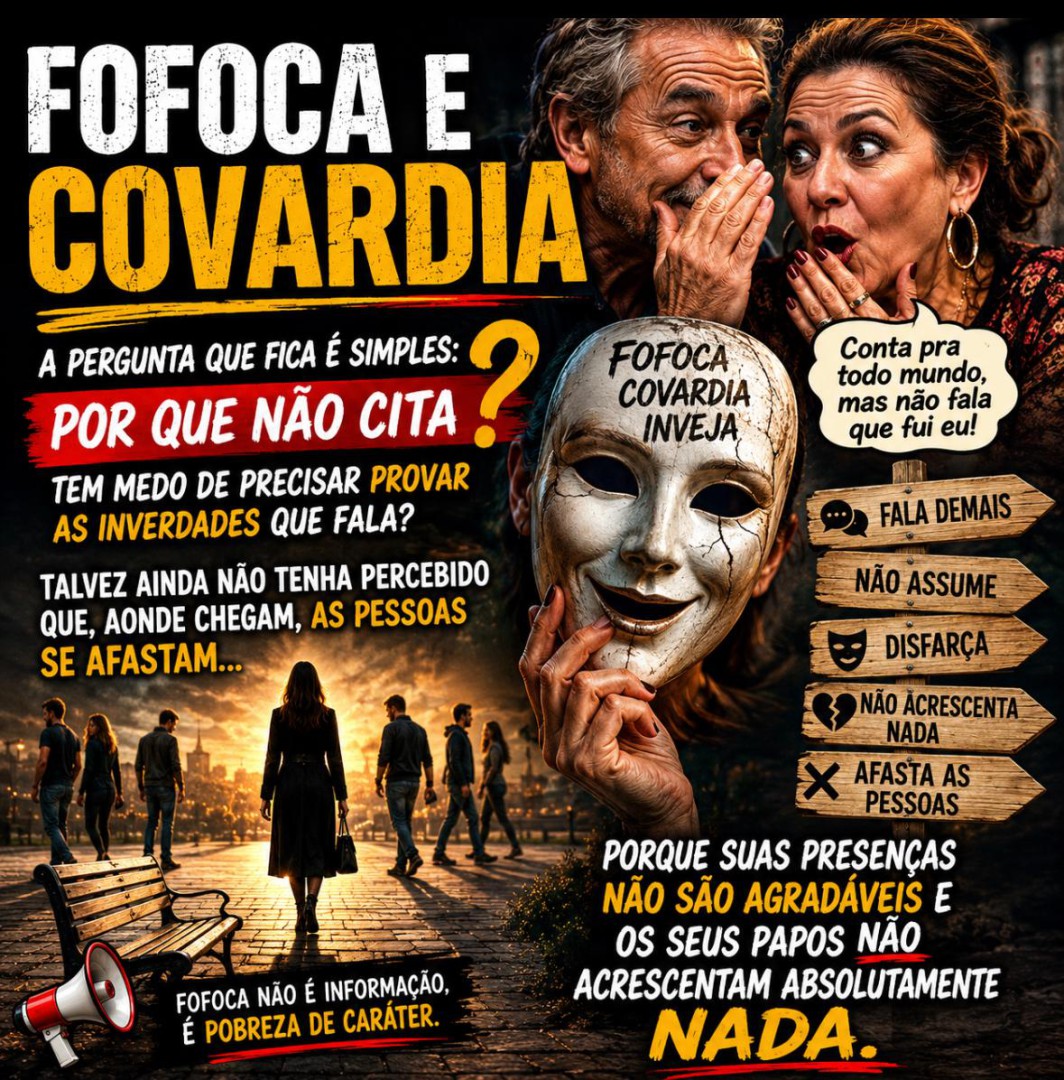 FOFOCA E COVARDIA