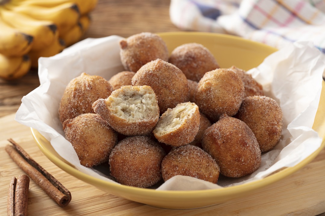 BOLINHO DE CHUVA COM BANANA