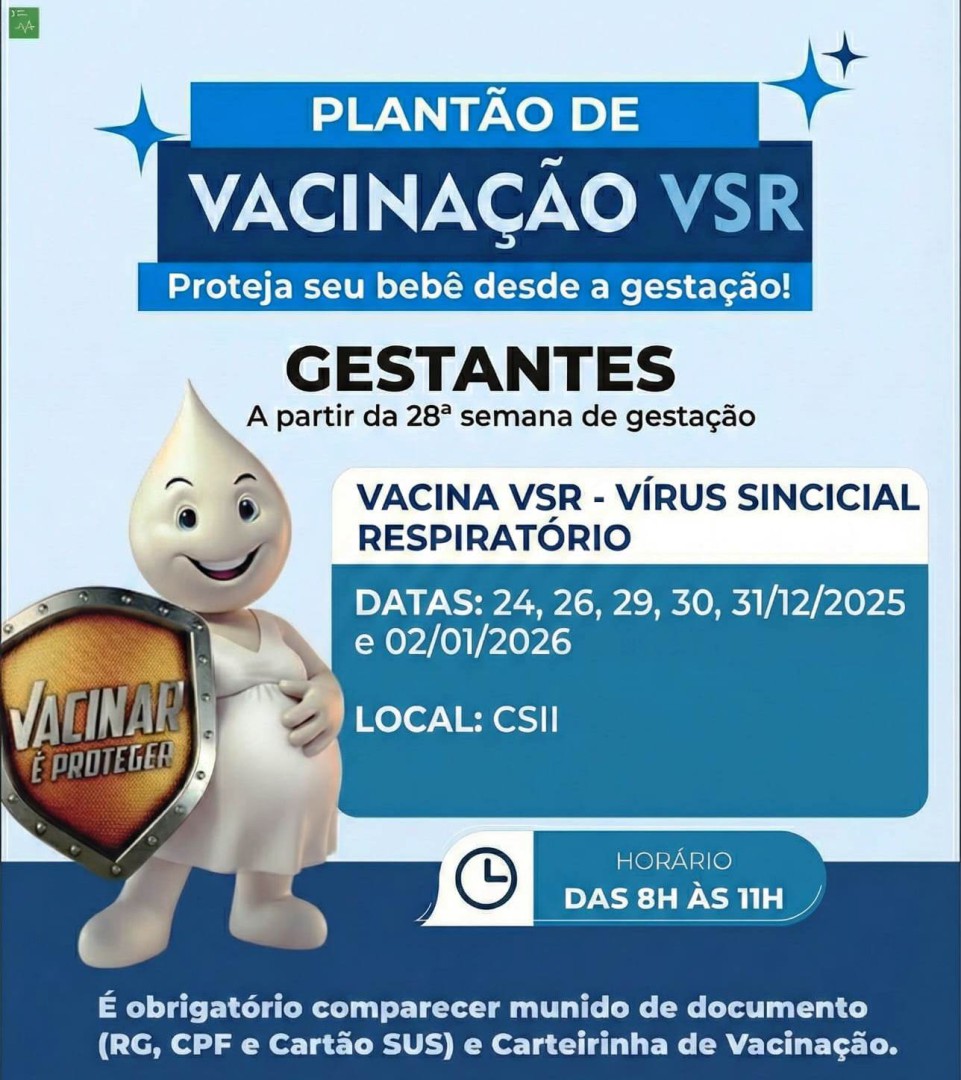 ATENÇÃO, GESTANTES