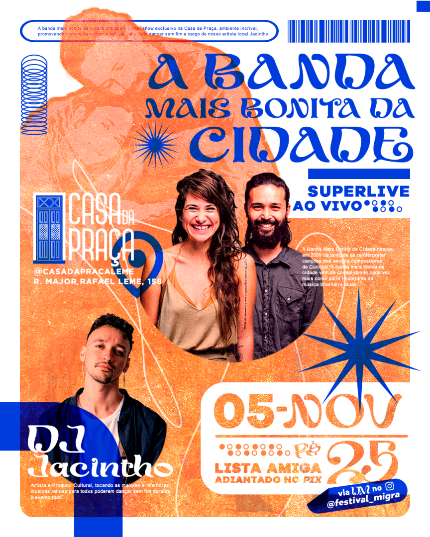 A Banda Mais Bonita da Cidade em Leme