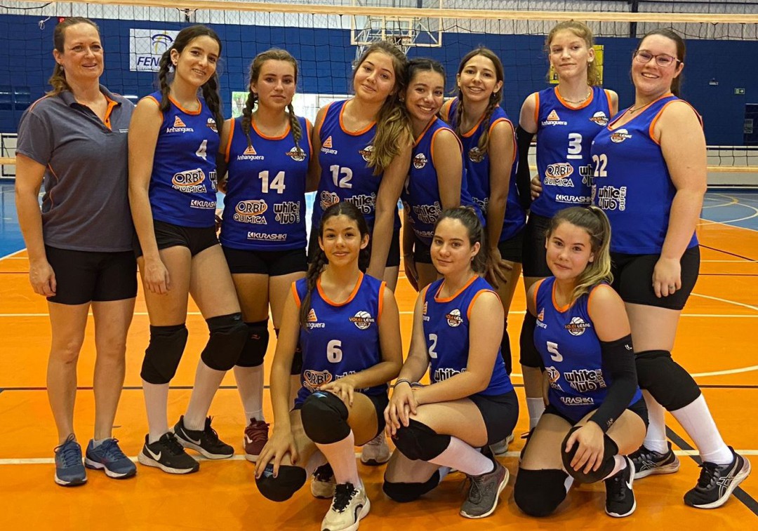 Voleibol Feminino Categoria Mirim jogo do dia 22 de outubro