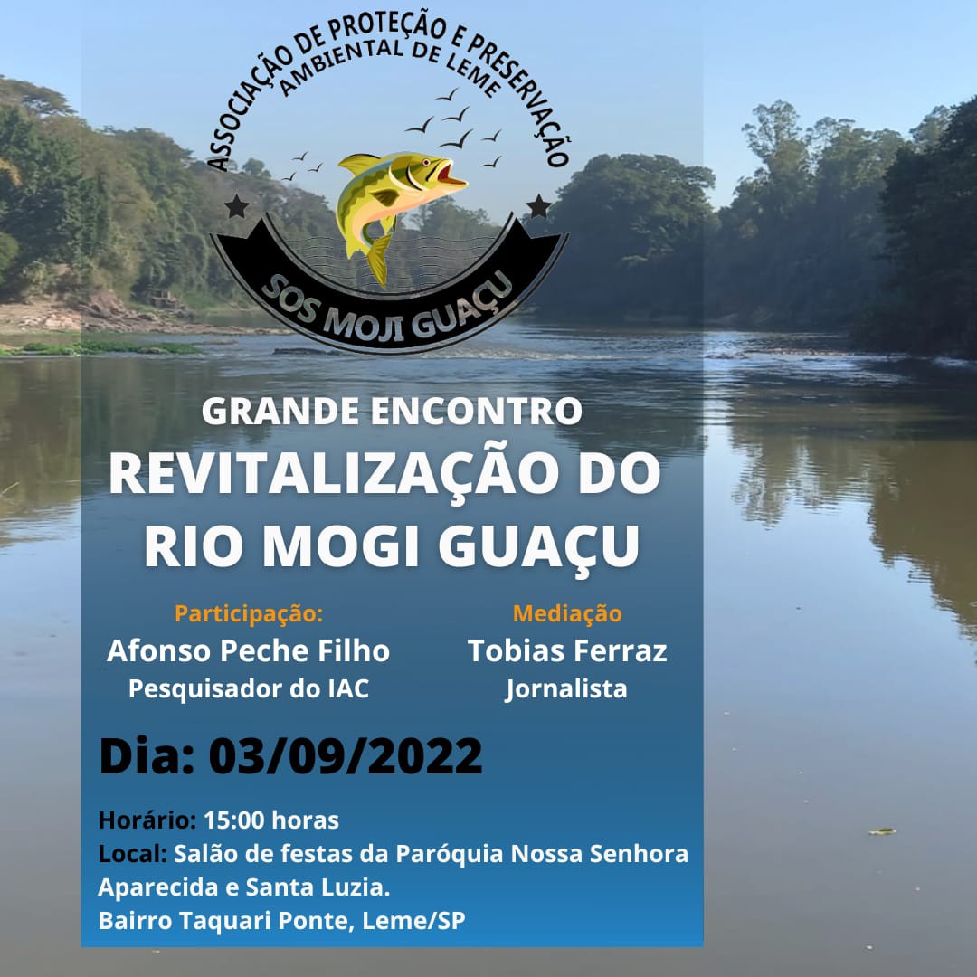 Grande Encontro: Revitalização do Rio Mogi Guaçu
