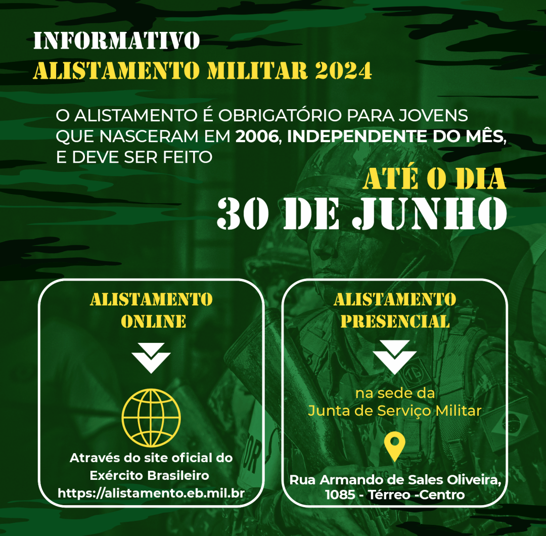Alistamento Militar 2024