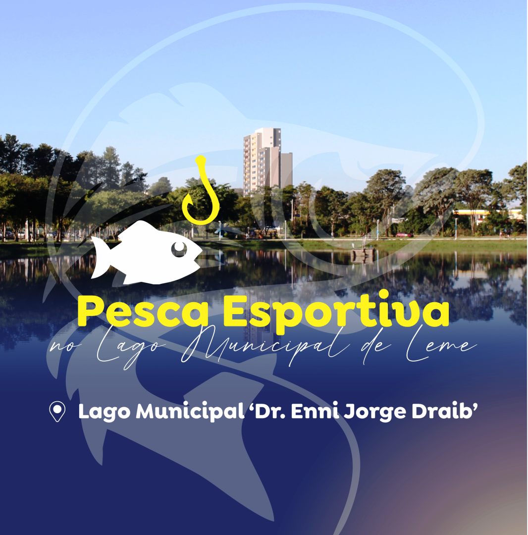 PESCA ESPORTIVA NO LAGO MUNICIPAL