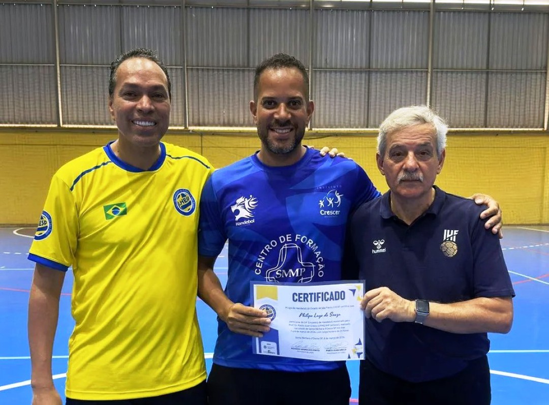 PROFESSOR DE LEME PARTICIPA DE ENCONTRO ESTADUAL DE HANDEBOL EM SANTA BÁRBARA D’OESTE