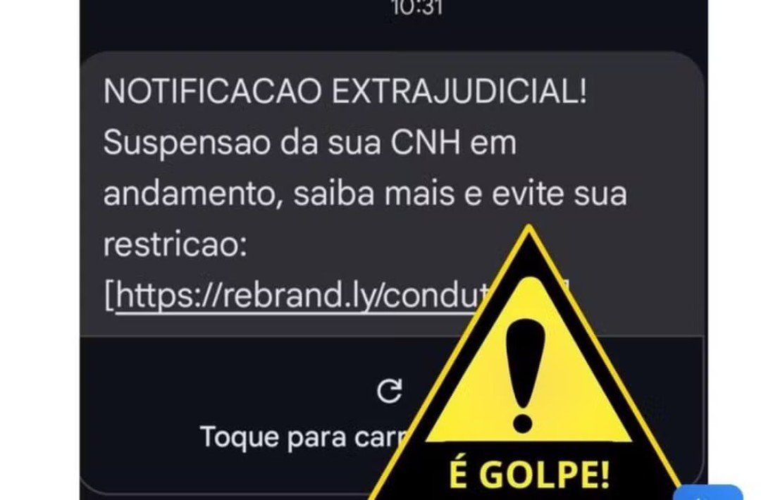 ATENÇÃO PARA O GOLPE DA CNH