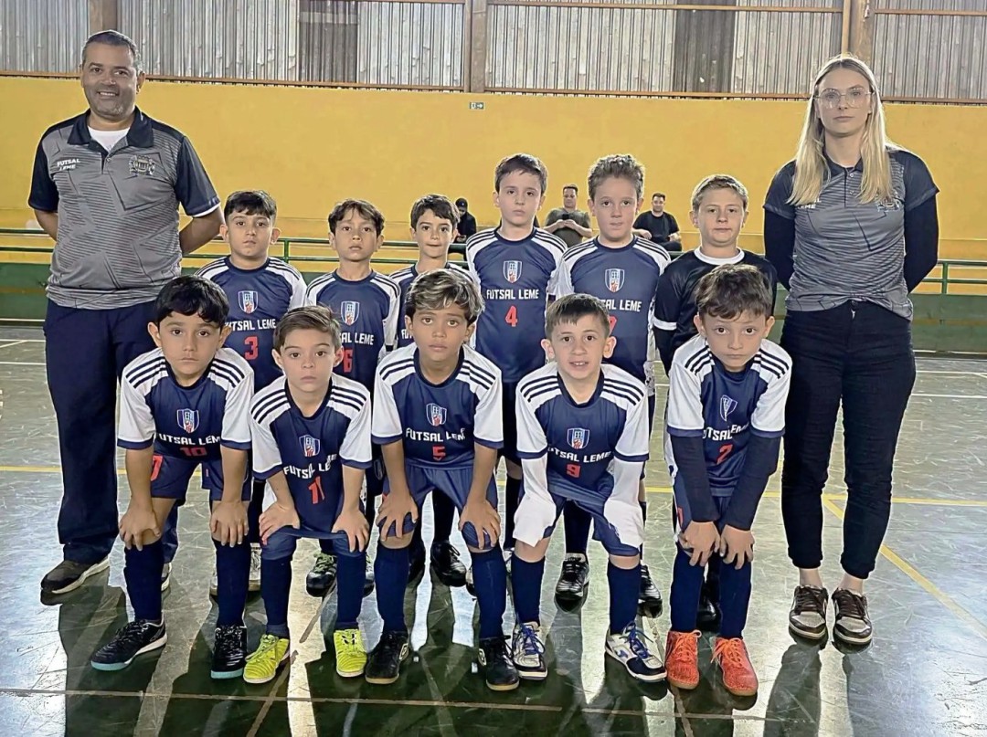 BASE DO FUTSAL DE LEME DISPUTA MAIS UMA RODADA DA LIGA FERREIRENSE