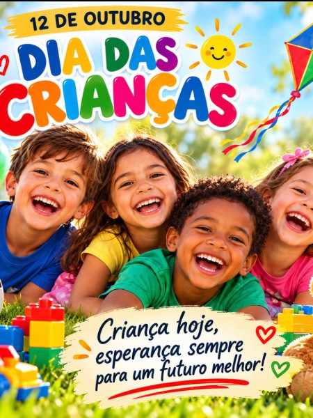 12 DE OUTUBRO – DIA DAS CRIANÇAS: A IMPORTÂNCIA E A BELEZA DE SER CRIANÇA